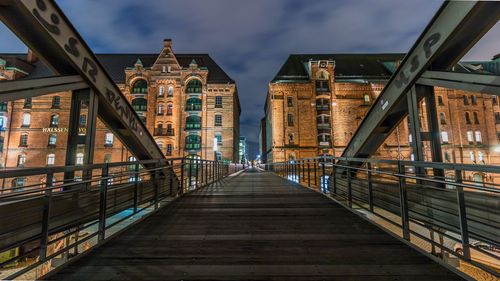 Bridge over river against sky