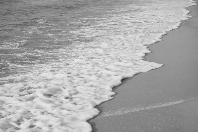 Scenic view of frozen sea