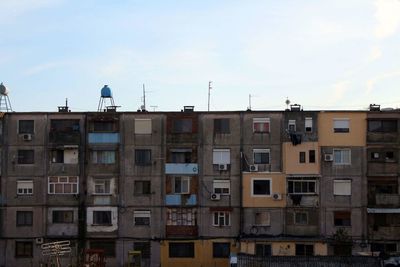 Apartment buildings against sky