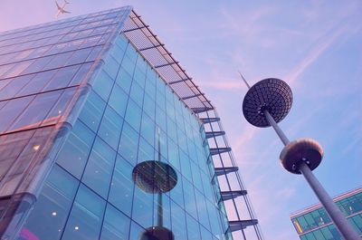 Low angle view of building against sky