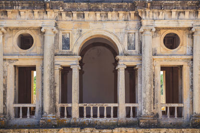 Exterior of old building