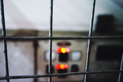 Close-up of chainlink fence