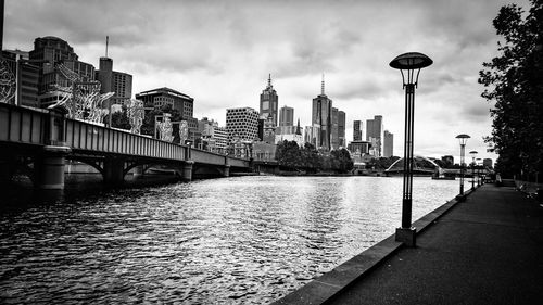 View of city at waterfront