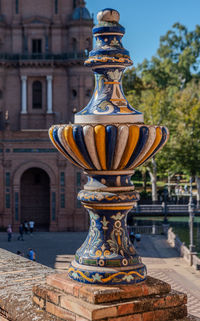 Close-up of fountain