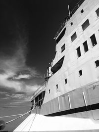 Low angle view of building against sky