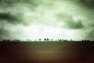 Scenic view of cloudy sky