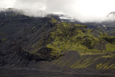 Scenic view of mountains