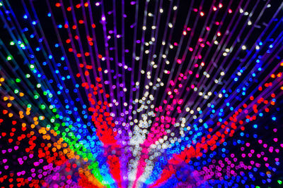 Full frame shot of multi colored lights