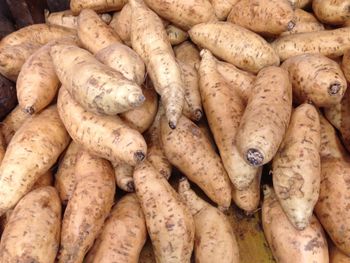 Full frame shot of carrots