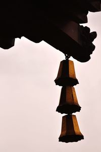 Low angle view of built structure against sky