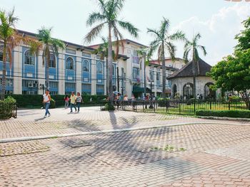 Buildings in city