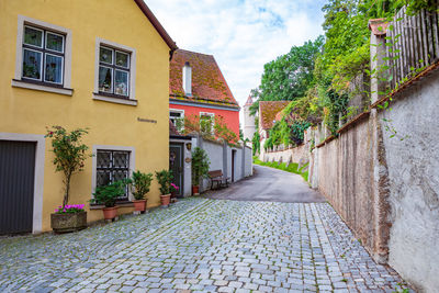 Street amidst buildings in city