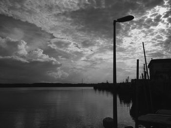 Built structure against cloudy sky