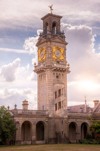 Cliveden house clock tower