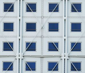 Full frame shot of built structure