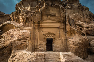 Low angle view of historical building