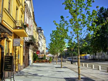 View of buildings in city