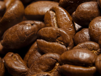 Full frame shot of coffee beans