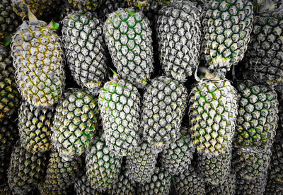 Full frame shot of fruits for sale