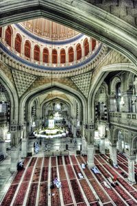 Interior of historic building