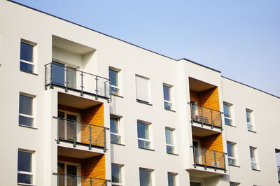 Low angle view of building against sky