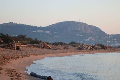 View of a beach against the sky