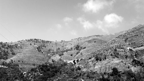 Panoramic view of landscape against sky