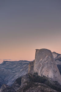 Yosemite national park half dome sunset landscape photography