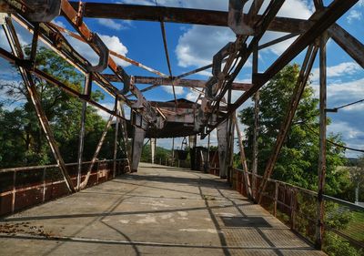 Bridge against sky