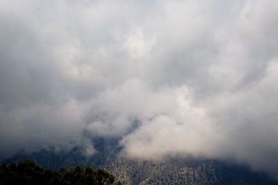 Scenic view of cloudscape against sky