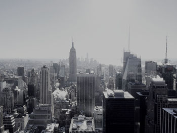 Skyscrapers in city