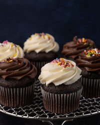 Close-up of chocolate cake