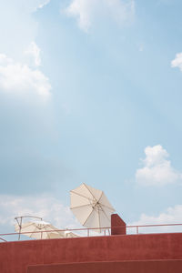 Low angle view of building against sky