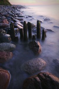 Scenic view of sea