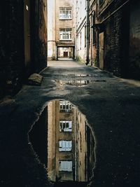 Street amidst buildings in city