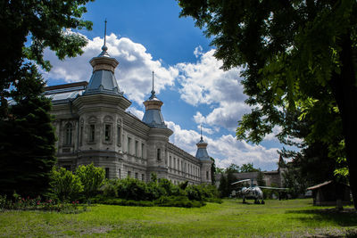 Temple against sky