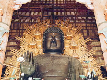 Statue in temple