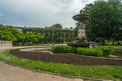 Fountain in park