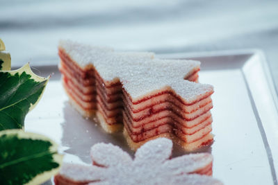 Close-up of cookies