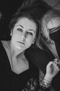 Portrait of beautiful woman