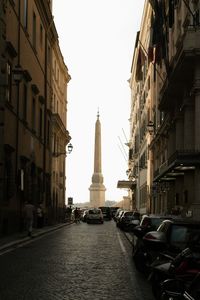 People walking on street in city