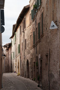 Street amidst buildings in city