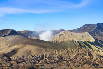 Mount bromo, smoke, volcano, eruption, bromo tengger semeru,