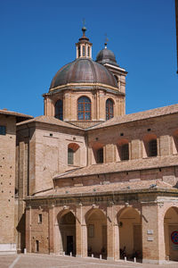 Low angle view of church