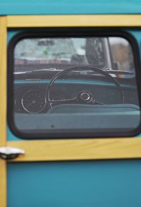 Close-up of vintage car