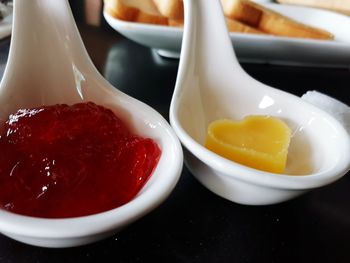 Close-up of salad in bowl