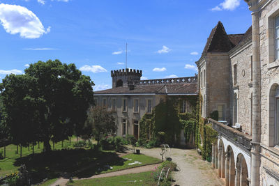 View of historic building against sky