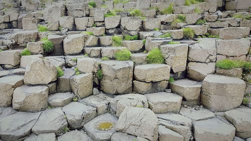 Full frame shot of stone wall