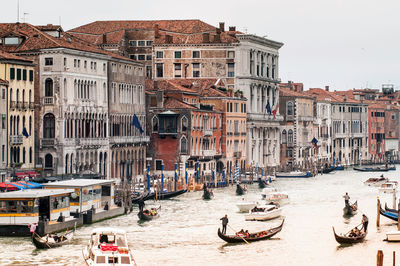 View of venice from rialto bridge