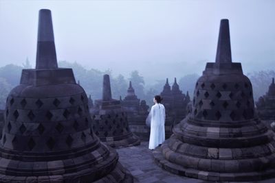 Stupas of a temple